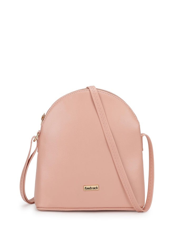Fastrack Solid Structured Sling Bag for Women, Girls and Ladies | Quick Access Pocket | Made of Premium PU Material | Ladies Purse Handbag | Slings for Casual Carry - Image 1